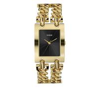 Guess Women's Silver-Tone Multi-Chain Bracelet Watch with Self-Adjustable Links. Color: Silver-Tone (Model: U1117L1)