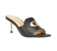 GUESS Women's Snapps Heeled Sandal, Black 001, 4 UK