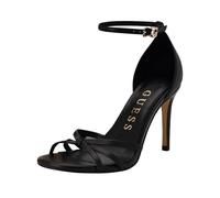 GUESS Women's Spring Heeled Sandal, Black 002, 4 UK