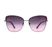 Guess Women's Square Violet Bordeaux Mirror GU7738 in Purple Guess Purple One Size