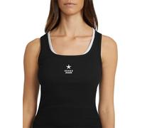 GUESS Womens Star Tank Top Jet Black M