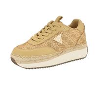 GUESS Women's Stefan Sneaker, Natural 110, 6 UK