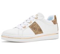 Guess Womens Stew, White/Medium Brown Logo 142, 5 UK