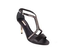 GUESS Women's Strappy Pumps (Black, UK_Footwear_Size_System, Adult, Women, Numeric, Narrow, Numeric_4)