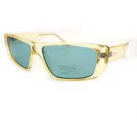 Guess Women's Sunglasses Crystal Amber with Green CAT.2 Lenses GU8231 41V