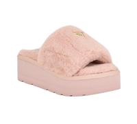 GUESS Women's Synthie, Light Pink Faux Fur 660, 7