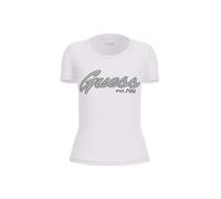 GUESS Women's T-Shirt Art W5YI16 J1314, Pure White, M