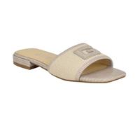 GUESS Women's Tampa Flat Sandal, Taupe 240, 5.5 UK