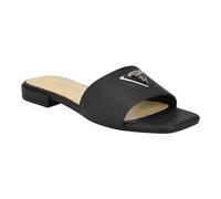 GUESS Women's Tamsea Flat Sandal, Black 001, 3 UK