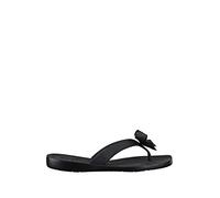 GUESS Women's Tutu Flip Flop, Black, 8 UK