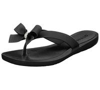 GUESS Women's Tutu Flip-Flop, Black 967, 5.5 UK