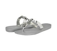 GUESS Women's Tyana Flip-Flop, Silver 009, 4.5 UK