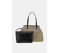 Guess Women's VIKKY II LARGE 2 IN 1 TOTE NATURAL BLACK Guess Black