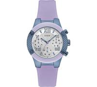 Guess Women's W0958L2 38mm Quartz Watch in Purple Guess Purple One Size