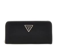 GUESS WOMEN'S WALLET BLACK WITH TRIANGULAR LOGO LAUREL II
