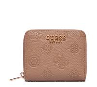 GUESS Purse Cresidia II SLG Zip Around Wallet Dark Taupe Logo Brown Taupe