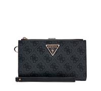 Guess Wallet Laurel II Double Zip Organizer - Coal Logo - One Size