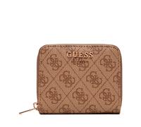 Guess Small Zip-Around Wallet Laurel II SLG Latte Logo