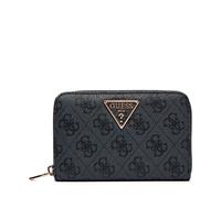 GUESS Laurel II SLG Medium Zip Around Wallet Coal Logo