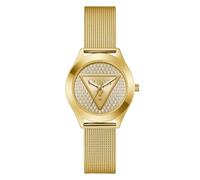 GUESS Women's Watch GT Glitz Plaque GW0835L2 Stainless Steel Gold