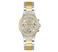 Guess Women's Watch Moonlight GW0320L7 - 36mm Two-Tone Stainless Steel, Cubic Zirconia, Date