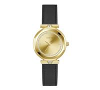 GUESS Women's Watch Rumour Leather, Gold, Strap.
