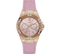 Guess W1053L3 LIMELIGHT Silicone Rose BoîtierSteel Gilded Rose Bezel Woman
