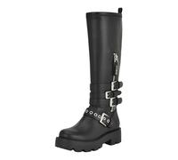 Guess Women's Yanky Knee High Boot, Black 001, 9 UK