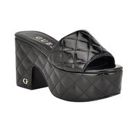 GUESS Women's Yanni Heeled Sandal, Black, 4.5 UK