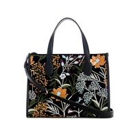 GUESS Women's Zalina 2 Compartment Tote, Black Multi, One Size
