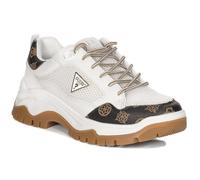 GUESS Women's ZAYLIN2 Sneaker, whibr, 4 UK