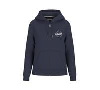 GUESS Womens Zip Hoodie Daring Ocean 10