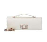 GUESS Zalina Top Handle Clutch Bag Ivory White