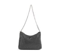 GUESS Zalina Top Zip Shoulder Bag Pewter black