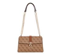 GUESS Zamira Quattro G Convertible Bag, Latte Logo, One Size