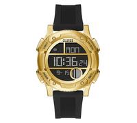 GUESS Zip Digital GW0272G2 - Men's Watch - 45mm - Silicone Band - 50m -