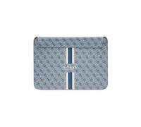 Guess4G PrintedStripes Laptop Sleeve for 16" MacBook Blue-GUCS16P4RPSB
