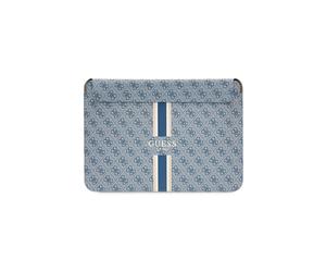 Guess4G PrintedStripes Laptop Sleeve for 16" MacBook Blue-GUCS16P4RPSB