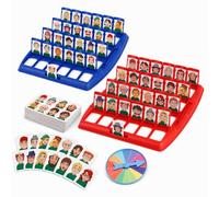 Guessing Board Game for Adults, 2 Player Character Deduction Game | Ask clever yes-or-no questions, cross off faces and be first to name your opponent's hidden pick to win the round.