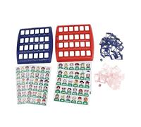 Guessing Who Board Game Original Safe Interactive Educational Toy for Kids Family Game Night Plastic Cardboard 25.5 x 25 x 6cm 96 Character Cards