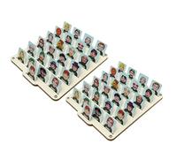 Guessing Who Game,Family Board Game Guessing - Classic Interactive Toy for Boys and Girls, Encouraging Logical Thinking, for Travel Party Educational Activities