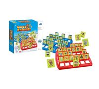 Guesss-Who Board Game - Tigers, Monkeys, Elephants, Bees, Pandas, Family Guessing Games, Families Board Games | Guesss-Who I Am Game Suitable for Friends Gathering
