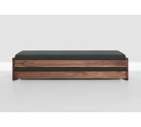 Guest 90 wood bed american walnut Zeitraum - ZEITRAUM GUEST 90 AN
