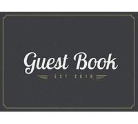 Guest Book 2019: Aero Flight Retro Vintage Visitor Sign In Book With Postal Address and Email Column | Compact and Small Soft Cover To Suit Any Home