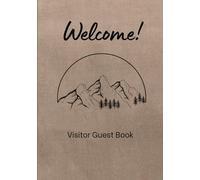 Guest Book for Vacation Homes & Short-Term Rentals: Hardcover Sign-In Journal - Airbnb Essentials for Hosts - Visitor Log Book for Guesthouses & Rental Properties