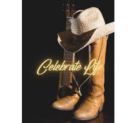Guest Book: Funeral Guest Book, A Western-Themed Memorial Guest Book, Cowboy Boots and Cowboy Hat Cover Design