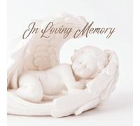 Guest Book: Funeral Guest Book, "In Heavenly Peace - A Soft Keepsake for Angels Too Precious for Earth"