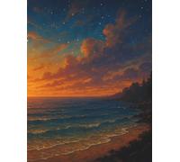 Guest Book: Ocean Pier Sunset: A keepsake space for visitors to share their thoughts, memories, and well wishes.