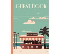 Guest Book: Pastel Beach and Seaside Visitor Book for Holiday Property, Vacation Rental, Hotel, Guest House or Bed and Breakfast.