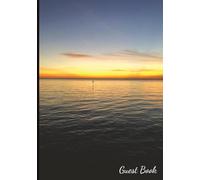 Guest Book Sunset Dauphin Island, AL120 lined pages 7x10
